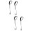 4St Baby Eetlepel Rvs Praktijk Kind Accessoires 4