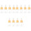 12 Pcs Travel Essential Oil Bottle Liquid Foundation 3