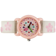 2St Unieke Kinderhorloges Wit Met Quartz Beweging En Leuk Design