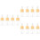 12 Pcs Travel Essential Oil Bottle Liquid Foundation 6
