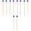 5Paren Maple Drumsticks Wolkop Voor Marimba Xylofoon Percussie 6
