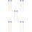 5Paren Maple Drumsticks Wolkop Voor Marimba Xylofoon Percussie 10