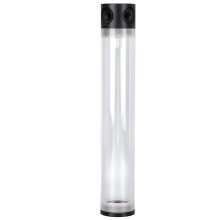 Professioneel waterkoelsysteemreservoir, CNC-gefreesd acryl reservoir met G1/4-schroefdraad, compatibel met pc's (300 mm lengte)