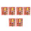 6Pcs 200W 3 Way Audio Speaker Crossover Treble + Midrange + Bass Independent Crossover Speakers Filter Frequency Divider 1