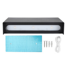 Outdoor LED Step Light for Stair Lighting, Low Voltage LED Landscape Deck Light IP65Waterproof Modern Design with Durable Plastic Construction for