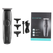 Enduring Self Sharpening Blades Hair Trimmer Cordless Rechargeable Professional Precision Tool With USB Charging Adjustable Beard Trimmer For Men
