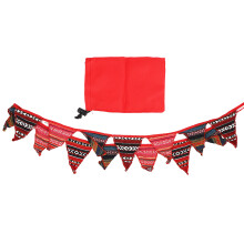 Rich And Colorful Western Cowboy Party Decorations, Special Design High Quality Nylon Fabric Camping Site Highlight With Practical Accessories And Cam