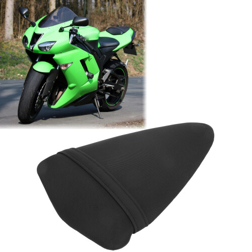 Motorrad Beifahrersitz Schwarz Passend ZX6R 2
