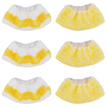 6PCS Microfiber Mop Cloth Rag for Easyfix SC1 SC2 SC3 SC4 SC5 Steam Cleaner Replacement Hand Nozzle Cloth Set