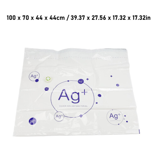 Sac sous vide de compression 100x70x44x44 cm PA/PE 1