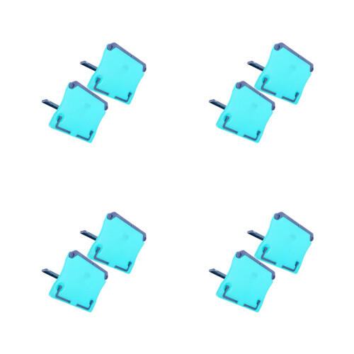 8Pcs Adjustable Blue ABS Foldable Music and Book 2