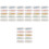 20Sets Entferner Set PP Applikator Farben 4