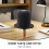 Solid Wood Desktop Speaker Stand Holder for Pc and Studio Monitors 9