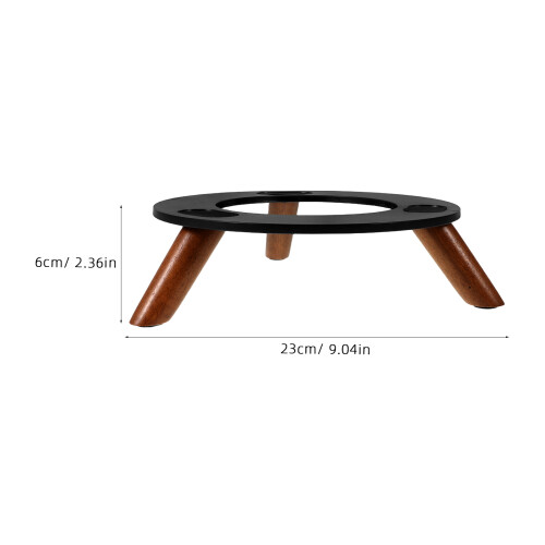 Solid Wood Desktop Speaker Stand Holder for Pc and Studio Monitors 2