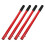 4Pcs Red Hydraulic Car Jack Handle Replacement with Laborsaving Design 1