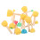 64Stk Schwammstempel Kinder Malset Mit Holzgriff 1