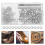 4Sets Ösenkit Mit Für DIY Handwerk Silber Langlebig 8