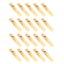 20Stk Beige Holzrohrblatt Für Alto Saxophon Klarinette Für Schüler