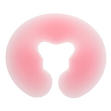 3Stk Ergonomisches U-Förmiges Silikon Massagekissen Pink Spa