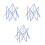 3Pièces Support À Fil Multi Couleurs Pour Tricot Crochet 4
