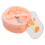 3Stk Baby Teller Set Orange Mit Schneideschere Saugnapf 3