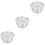 3Pièces Bols Steamed Egg Acier Bol Soupe Couvercle 5