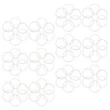 100Pièces Cordes Acoustiques En Nylon Beige Pour Guitare Folk Durable