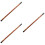 3Pièces Flûtes Débutants En Bois Multi Couleurs Durable Et Portable 8