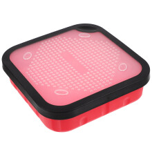 3Pièces Boîte À Leurres Rouge Avec Ventilation Pour Rangement Durable