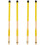 2Paren Gele Maple Drumsticks Bamboe, Comfortabele Percussie Sticks Set 3