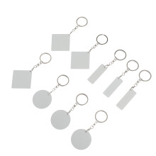 18St Wit Sublimatie Sleutelhanger, Praktisch Sleutels En Tassen