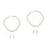2Sets Parel Ketting Met Oorbellen Set Wit Bruiloft 5