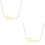 2Pièces Colliers Dorés Pour Accessoire Parfait Pour Jours 6