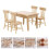 2Sets Beige Mini Poppenhuis Meubel Set Model Accessoires 8