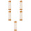 5Pièces Rouleaux Pour Peinture Chinoise 9