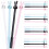 72Pièces Stylos Gel Assortis Pour Étudiants 3