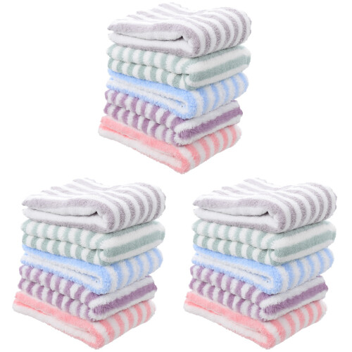 15Pièces Serviettes Multicolores Pour Petits Animaux 1