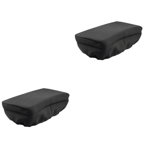 2Pièces Coussin Genou Walker Noir Antidérapant Protecteur 2