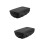 2Pièces Coussin Genou Walker Noir Antidérapant Protecteur 7