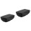 2Pièces Coussin Genou Walker Noir Antidérapant Protecteur 4