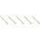 5Pièces Support Crayon Bambou Khaki Simple À Installer 11
