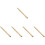 5Pièces Support Crayon Bambou Khaki Simple À Installer 7