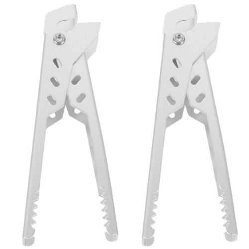 2St Handige Potclip Bbq Ergonomisch Hittebestendig Camping 1