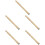 5Pièces Support Crayon Bambou Khaki Simple À Installer 8