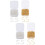 4Boîtes De Chaînes En Fer Pour DIY Couleurs Variées 7