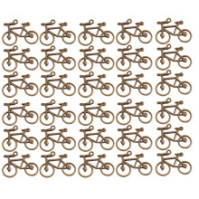 60St Legering Bedels Koffie Kleur DIY Hanger Set Voor Sieraden Hobby
