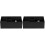 2St Hairdressing Tool Holder Zwart ABS Voor 2
