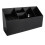 2St Hairdressing Tool Holder Zwart ABS Voor 10