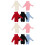 10St Modieuze Gebreide Poptrui Perfect Accessoire Voor 6