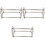 3Pcs Stainless Steel Forceps Rack Silver Durable Stand 3